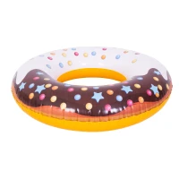 SunClub 37601 Nafukovací kruh 103 cm, hnedý donut