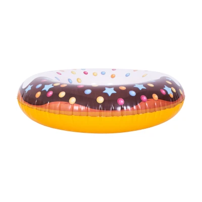 SunClub 37601 Nafukovací kruh 103 cm, hnedý donut