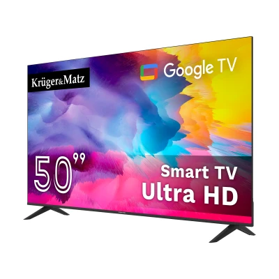Kruger&Matz KM0250UHD Smart TV 50", UHD Google TV 5.0 DVB-T2/T/C, H.265 HEVC