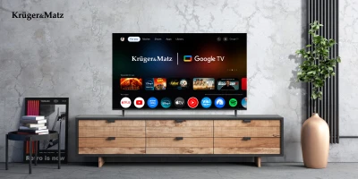 Kruger&Matz KM0250UHD Smart TV 50", UHD Google TV 5.0 DVB-T2/T/C, H.265 HEVC