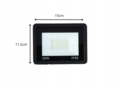 Verk 12343 Halogenový LED reflektor 30W, 6000K, IP66