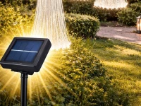 Verk 12405 Solární zahradní LED osvětlení, 8 režimů, solární panel, senzor soumraku