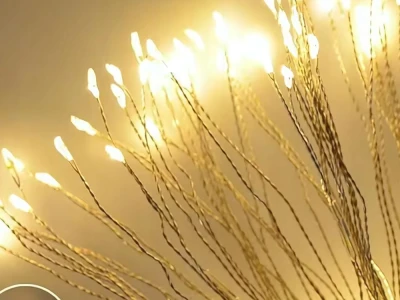Verk 12405 Solární zahradní LED osvětlení, 8 režimů, solární panel, senzor soumraku