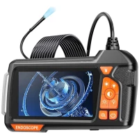 Verk 04149 Endoskopická inspekční kamera s LCD displejem, 10 m kabel, IP67, 6 LED 