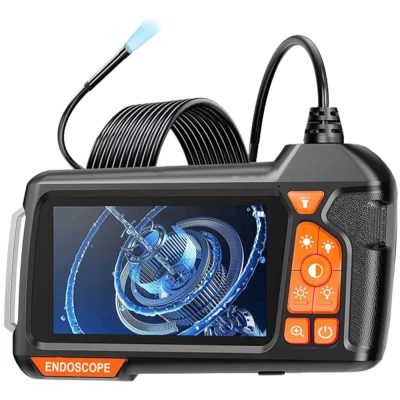 Verk 04149 Endoskopická inspekční kamera s LCD displejem, 10 m kabel, IP67, 6 LED 