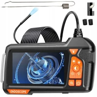 Verk 04149 Endoskopická inspekční kamera s LCD displejem, 5 m kabel, IP67, 6 LED 