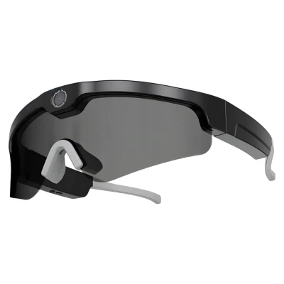 Verk 06374 Inteligentné okuliare s umelou inteligenciou, kamerou 2K, Bluetooth a vstavaným mikrofónom, čierne