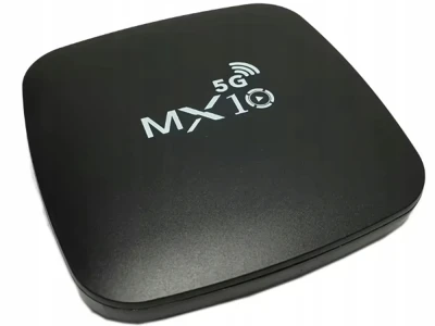 Verk 06377 Smart TV BOX MX10, Android, 4K, WIFI 5G 2/16GB, Ultra HD