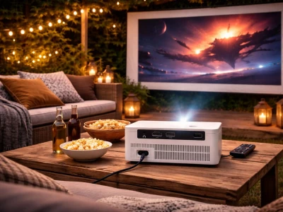 Verk 06378 LED projektor X6 4K s Android TV 11.0, Wi-Fi, Bluetooth LCD, 100 palců