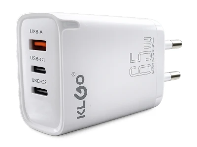 Verk 06381 Nabíječka s rychlonabíjením USB-A, 2x USB-C, 65W, Quick Charge
