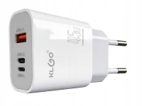 Verk 06382 Rýchla nabíjačka s USB-A, USB-C, Lightning, 45 W, Quick Charge