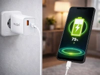 Verk 06384 Rýchla nabíjačka s USB-C + USB-A, 35 W, s káblom