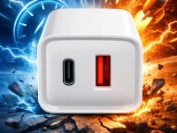Verk 06384 Rýchla nabíjačka s USB-C + USB-A, 35 W, s káblom