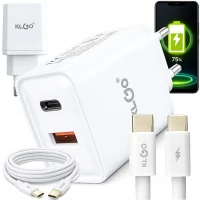 Verk 06384 Rýchla nabíjačka s USB-C + USB-A, 35 W, s káblom
