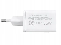 Verk 06384 Rýchla nabíjačka s USB-C + USB-A, 35 W, s káblom