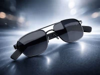 Verk 06386 Inteligentní Bluetooth brýle s reproduktory, handsfree hovory, černé