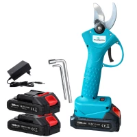 RealG RC-K-2304 Zahradní nůžky elektrické AKU, 21 V, 500 W,  2 x aku 1500 mAh