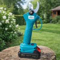 RealG RC-K-2304 Akumulátorové elektrické záhradné nožnice, 21 V, 500 W, 2 x 1500 mAh batérie