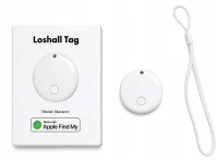 Verk 06388 Bluetooth lokátor klíčů - GPS Key Finder Tag Tracker iOS, bílý