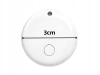Verk 06388 Bluetooth lokátor klíčů - GPS Key Finder Tag Tracker iOS, bílý