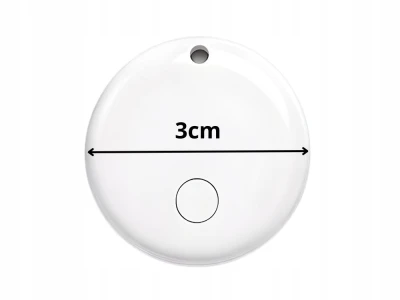 Verk 06388 Bluetooth lokátor klíčů - GPS Key Finder Tag Tracker iOS, bílý