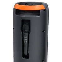 Verk 06402 Bezdrátový Bluetooth reproduktor - přenosný, USB, FM rádio, AUX, karaoke