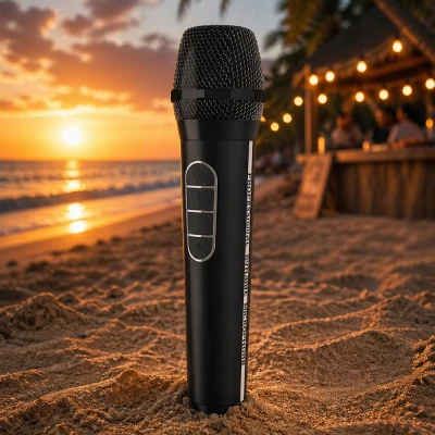Verk 06402 Bezdrátový Bluetooth reproduktor - přenosný, USB, FM rádio, AUX, karaoke