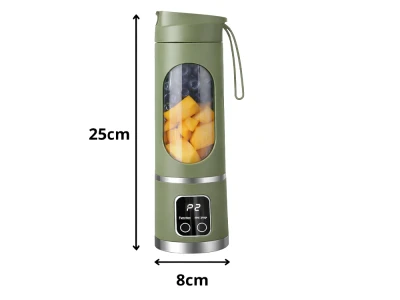 Verk 07336 Prenosný mixér na smoothie 500 ml, 25 W, khaki