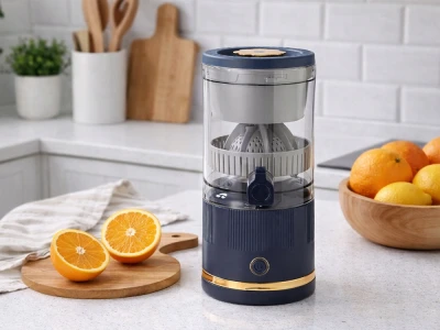 Verk 07367 Elektrický odšťavňovač CitrusFresh Pro, 45W, 500 ml, modrý