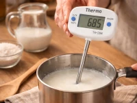Verk 09241 Digitálny vpichový teplomer TA-288, až 300 °C, biely