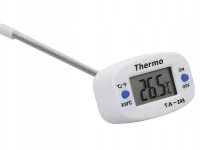 Verk 09241 Digitálny vpichový teplomer TA-288, až 300 °C, biely