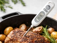Verk 09240 Digitální kuchyňský vpichový teploměr s LCD displejem (°C/°F)