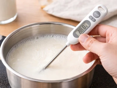 Verk 09240 Digitální kuchyňský vpichový teploměr s LCD displejem (°C/°F)