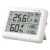 Verk 09237 LCD meteorologická stanice s teploměrem, sondou a vlhkoměrem, bílá