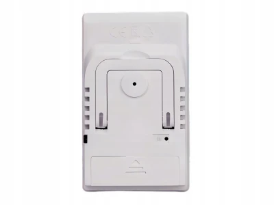 Verk 09235 Digitálny teplomer s vlhkomerom s externou sondou, žltý