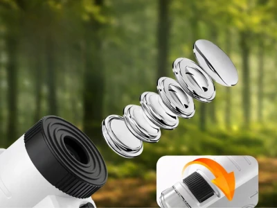 Verk 09222 Mikroskop pre mobilné telefóny - klip s LED a UV osvetlením 60x - 200x