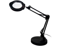 Verk 09220 LED stolní lupa s držákem na stůl, 5 barev světla, 12 W, USB napájení