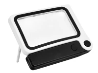 Verk 09216 Multifunkčné zväčšovacie sklo s LED osvetlením 3,5x, 16 LED, 3 x AAA