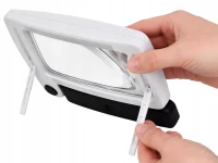 Verk 09216 Multifunkčné zväčšovacie sklo s LED osvetlením 3,5x, 16 LED, 3 x AAA