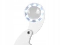 Verk 09215 Šperkařská lupa 60x s LED a UV osvětlením