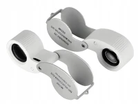 Verk 09215 Šperkařská lupa 60x s LED a UV osvětlením