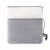 Verk 27632 Elektrický vyhřívaný polštář na nohy, USB, měkký fleece, šedý