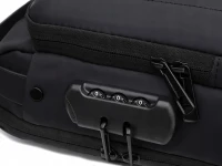 Verk 27789 Multifunkční crossbody taška přes rameno s bezpečnostním kódem, černá