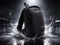 Verk 27789 Multifunkční crossbody taška přes rameno s bezpečnostním kódem, černá