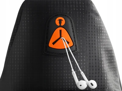 Verk 27790 Sportovní crossbody batoh SPORT, přes jedno rameno, černý