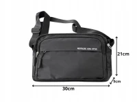 Verk 27792 Multifunkčná taška cez rameno 30 x 9 x 21 cm, čierna