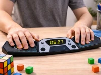 Verk 18324 Časomíra pro speedcubing s LED, dotykové senzory