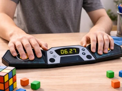 Verk 18324 Časomíra pro speedcubing s LED, dotykové senzory