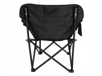 Verk 14646 Skládací rybářské, kempingové křeslo s kapsou, černé