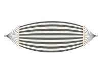 Verk 14655 Hamaka Houpací síť 200 x 150 cm, černé pruhy